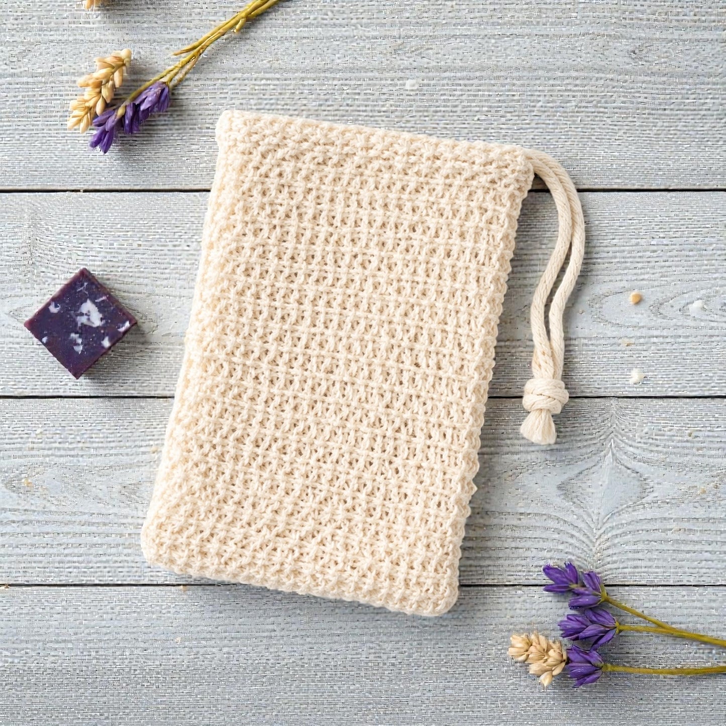 EXFOLIATING SOAP SAVER BAG