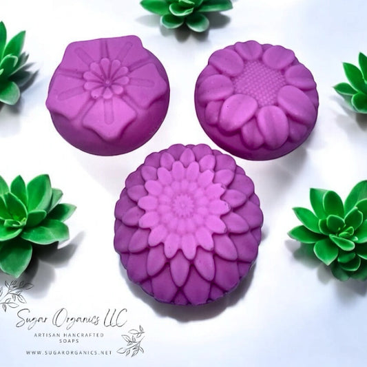 BLOOMING FLOWERS SOAP, 3 BARS