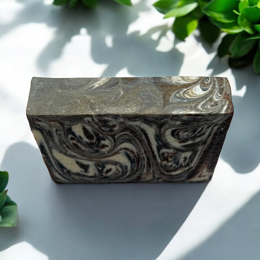 Chocolate Mint Swirl Soap Bar