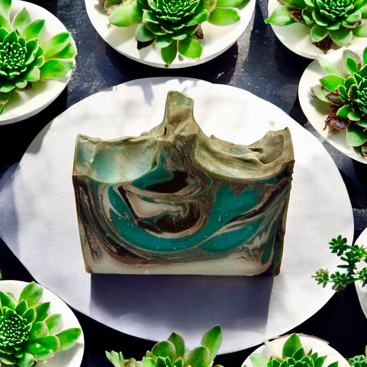 Peppermint Swirl Soap Bar