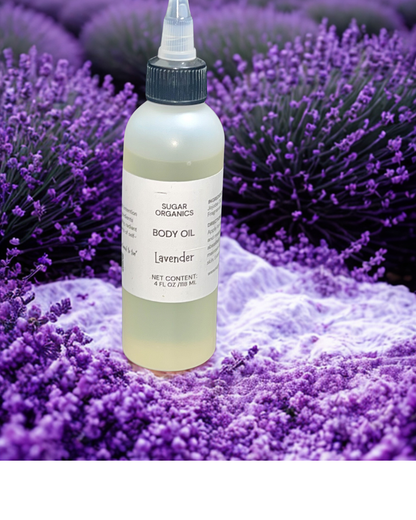 BODY OIL, 4oz (various scents)